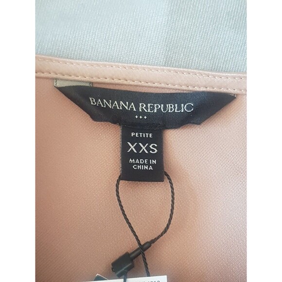 Banana Republic Womens Camisole Tank Top Size XXS Petite Metallic Light Academia - Picture 7 of 14